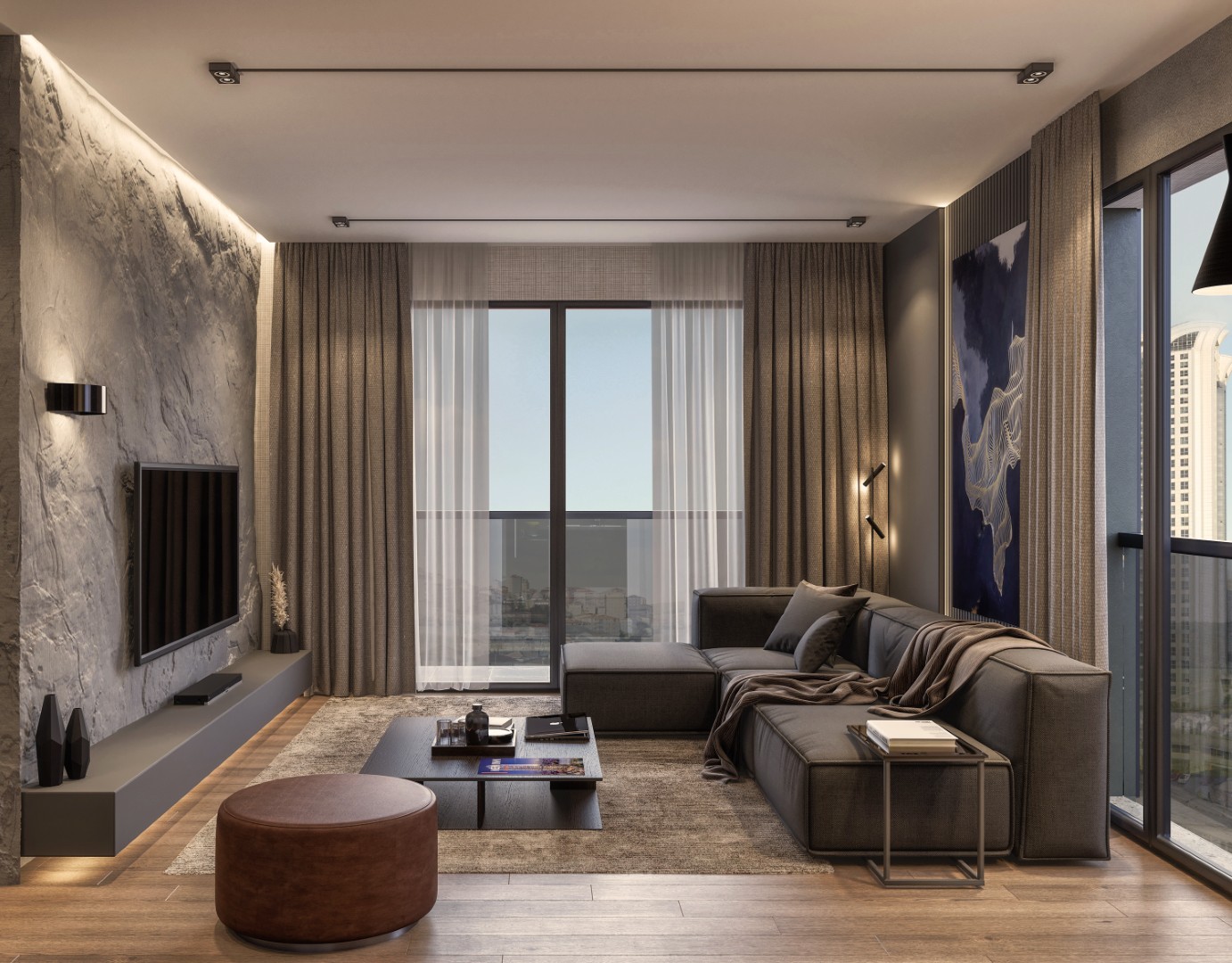 Boutique Apartments with Rooftop Living near Maslak