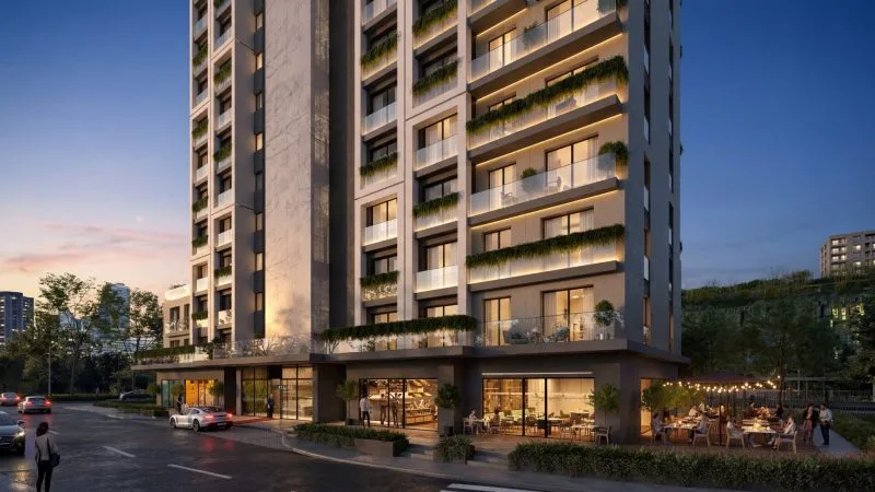 Boutique Apartments with Rooftop Living near Maslak