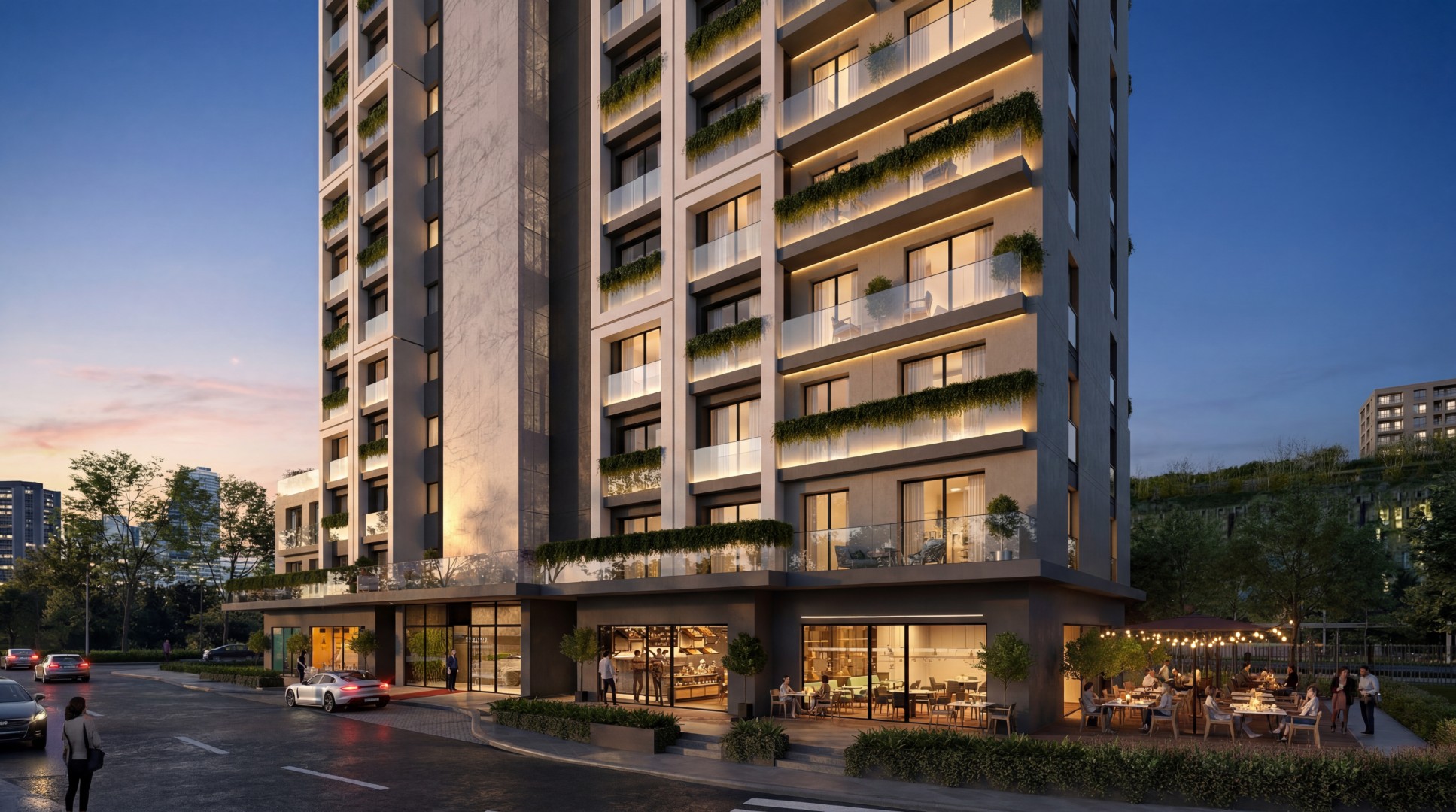 Boutique Apartments with Rooftop Living near Maslak