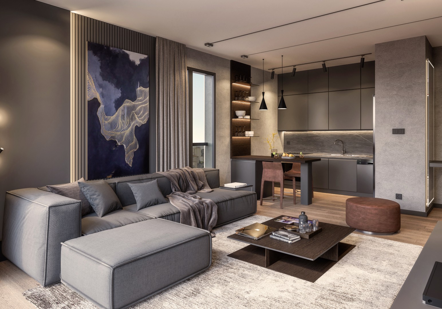 Boutique Apartments with Rooftop Living near Maslak