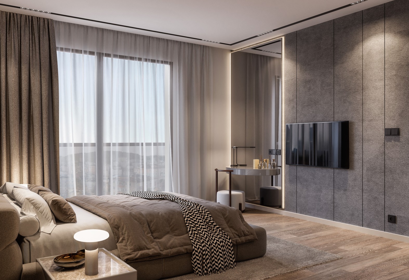 Boutique Apartments with Rooftop Living near Maslak