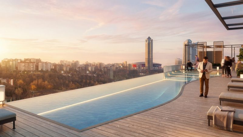 Boutique Apartments with Rooftop Living near Maslak