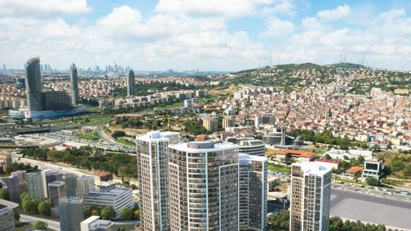 Family Apartments with Extensive Green Space in Kadıköy