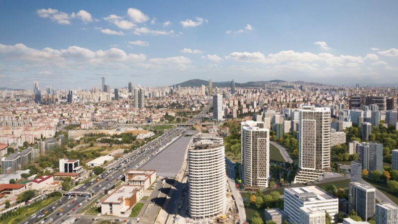 Family Apartments with Extensive Green Space in Kadıköy