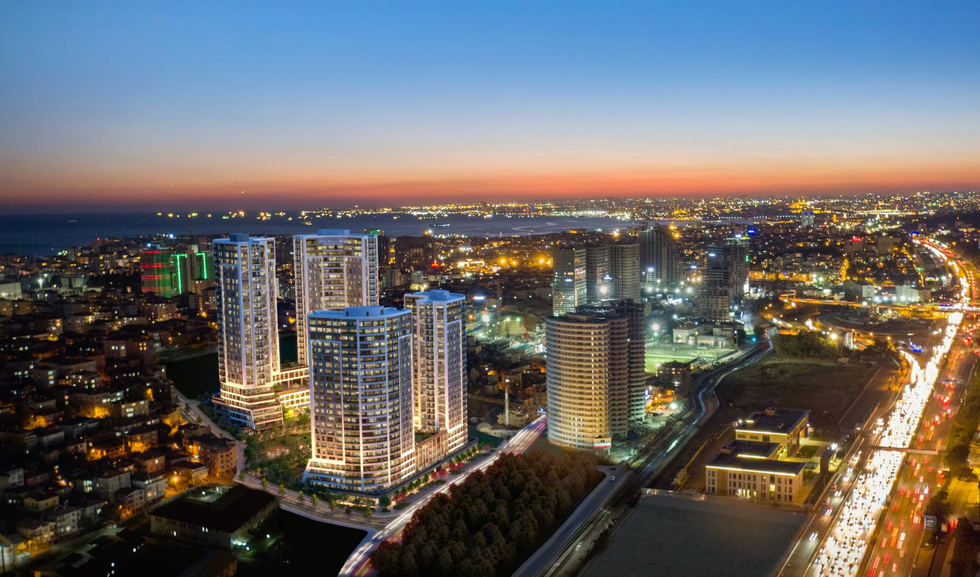 Family Apartments with Extensive Green Space in Kadıköy