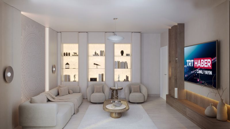 Moderne Apartments mit privaten Einrichtungen in Kağıthane
