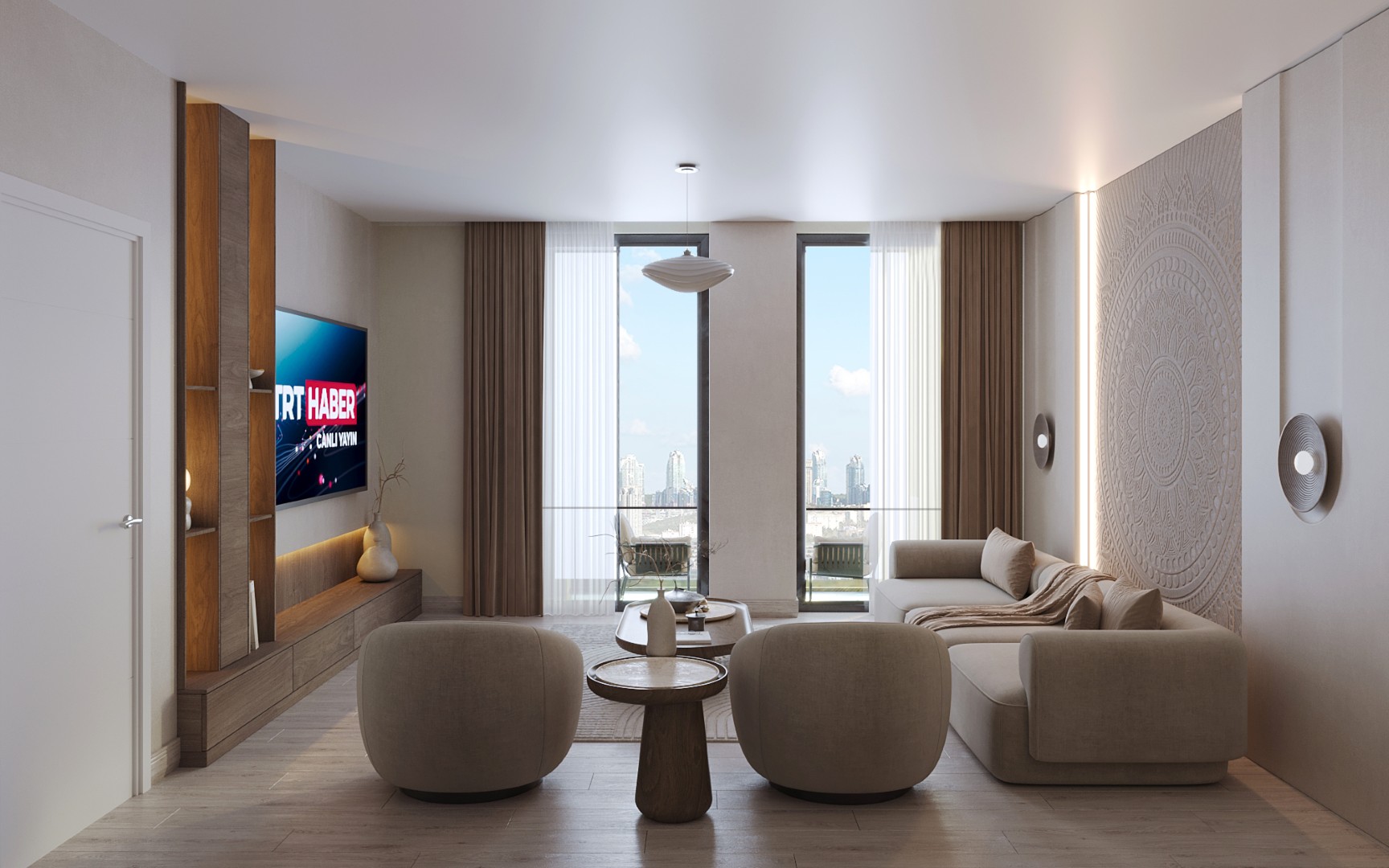 Modern Apartments with Private Facilities in Kağıthane