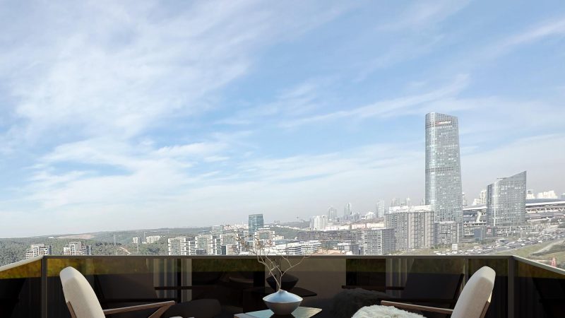 Moderne Apartments mit privaten Einrichtungen in Kağıthane