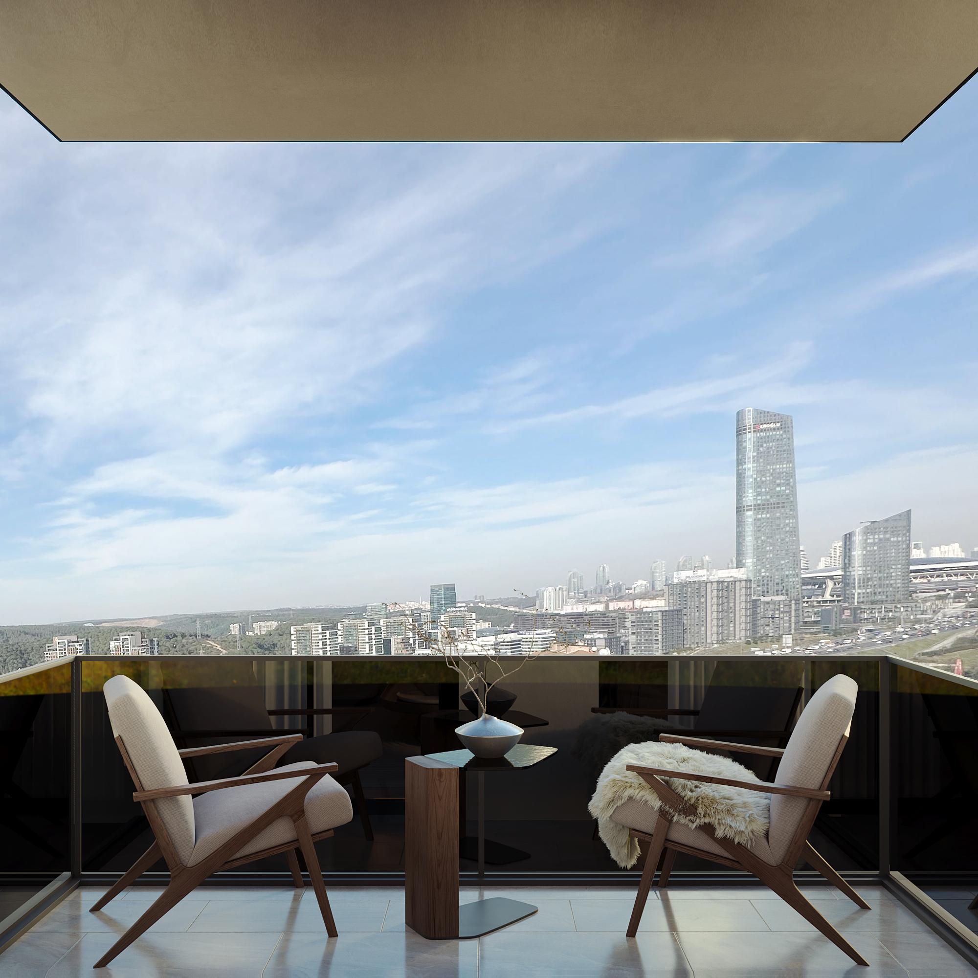 Modern Apartments with Private Facilities in Kağıthane