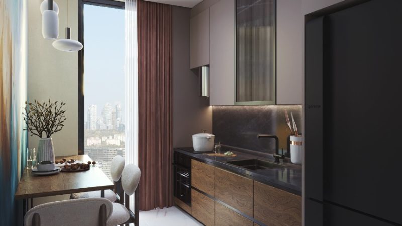 Moderne Apartments mit privaten Einrichtungen in Kağıthane
