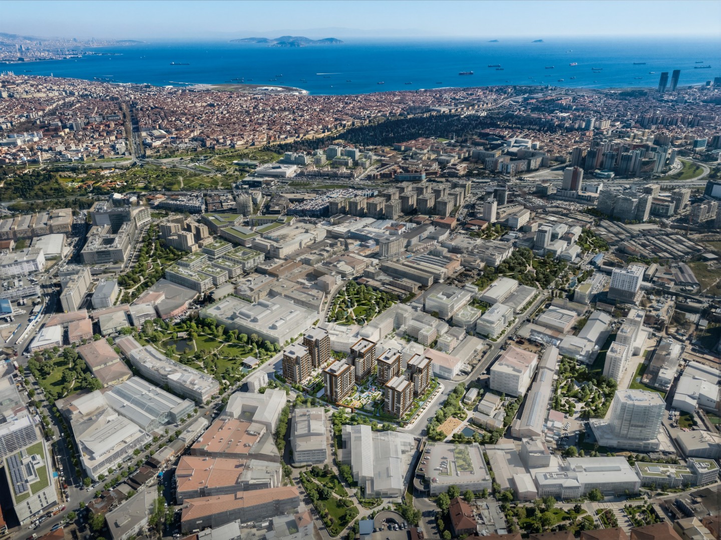 New Build Apartments for Sale in Topkapi, Istanbul
