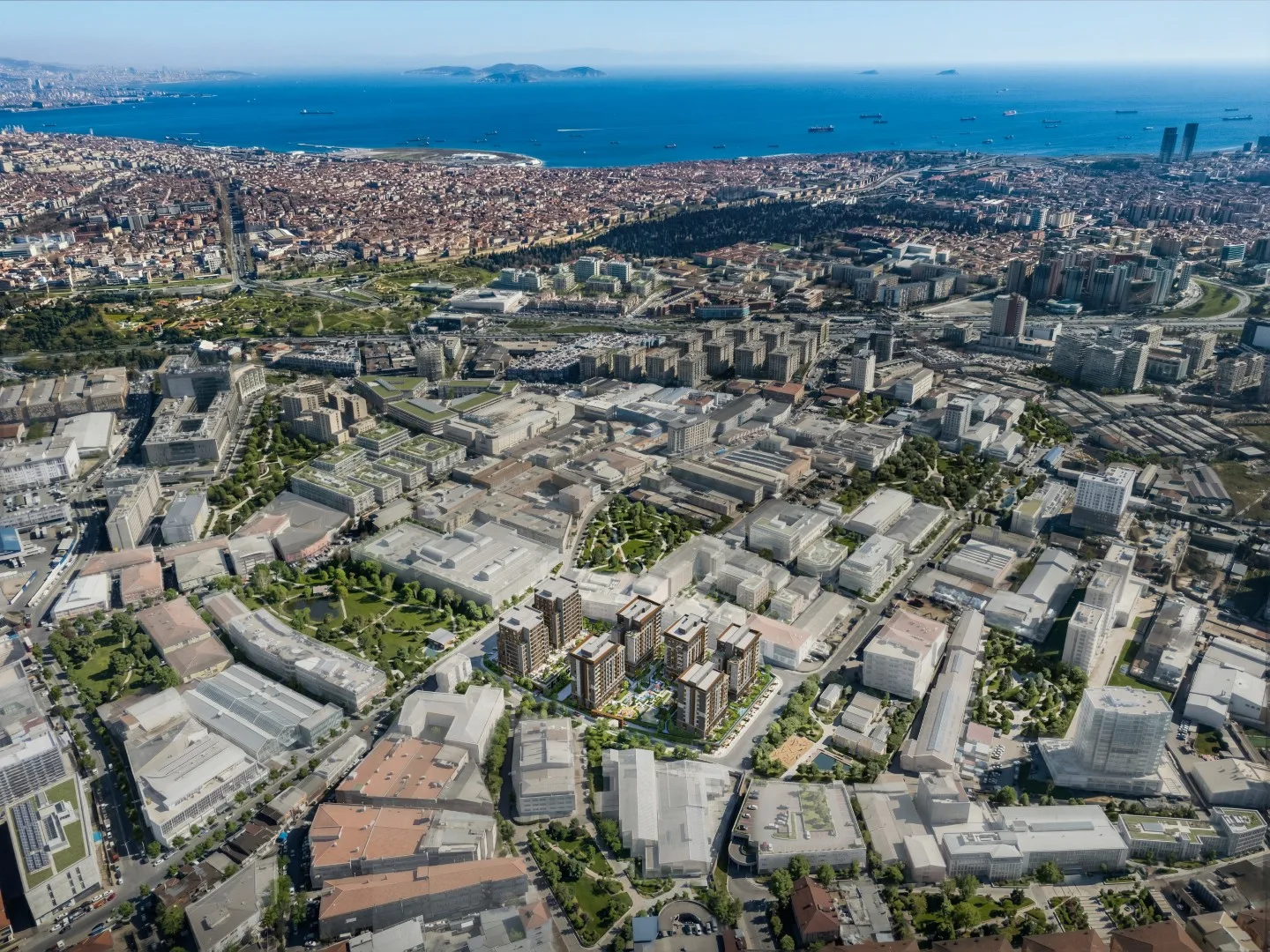 New Build Apartments for Sale in Topkapi, Istanbul
