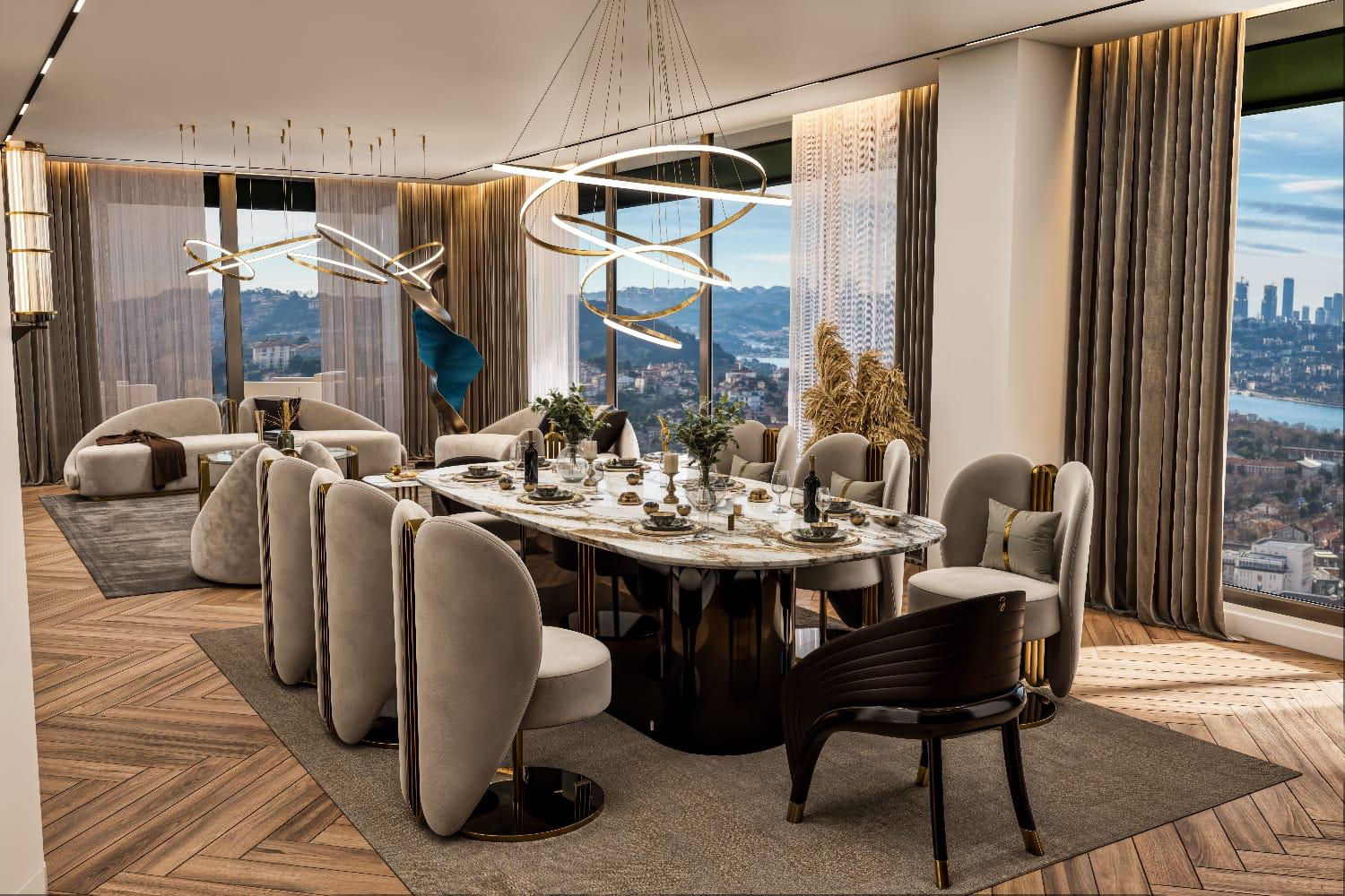 Panoramic Bosphorus Living Surrounded by Nature in Beykoz