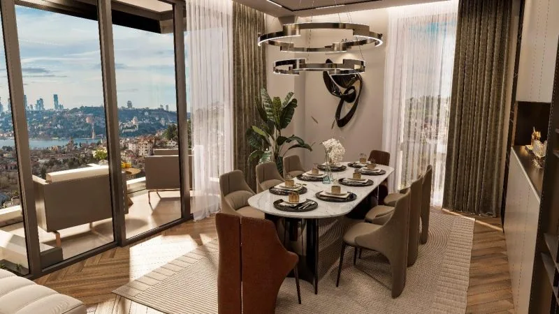 Panoramic Bosphorus Living Surrounded by Nature in Beykoz