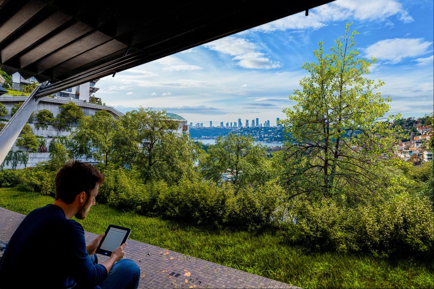 Panoramic Bosphorus Living Surrounded by Nature in Beykoz