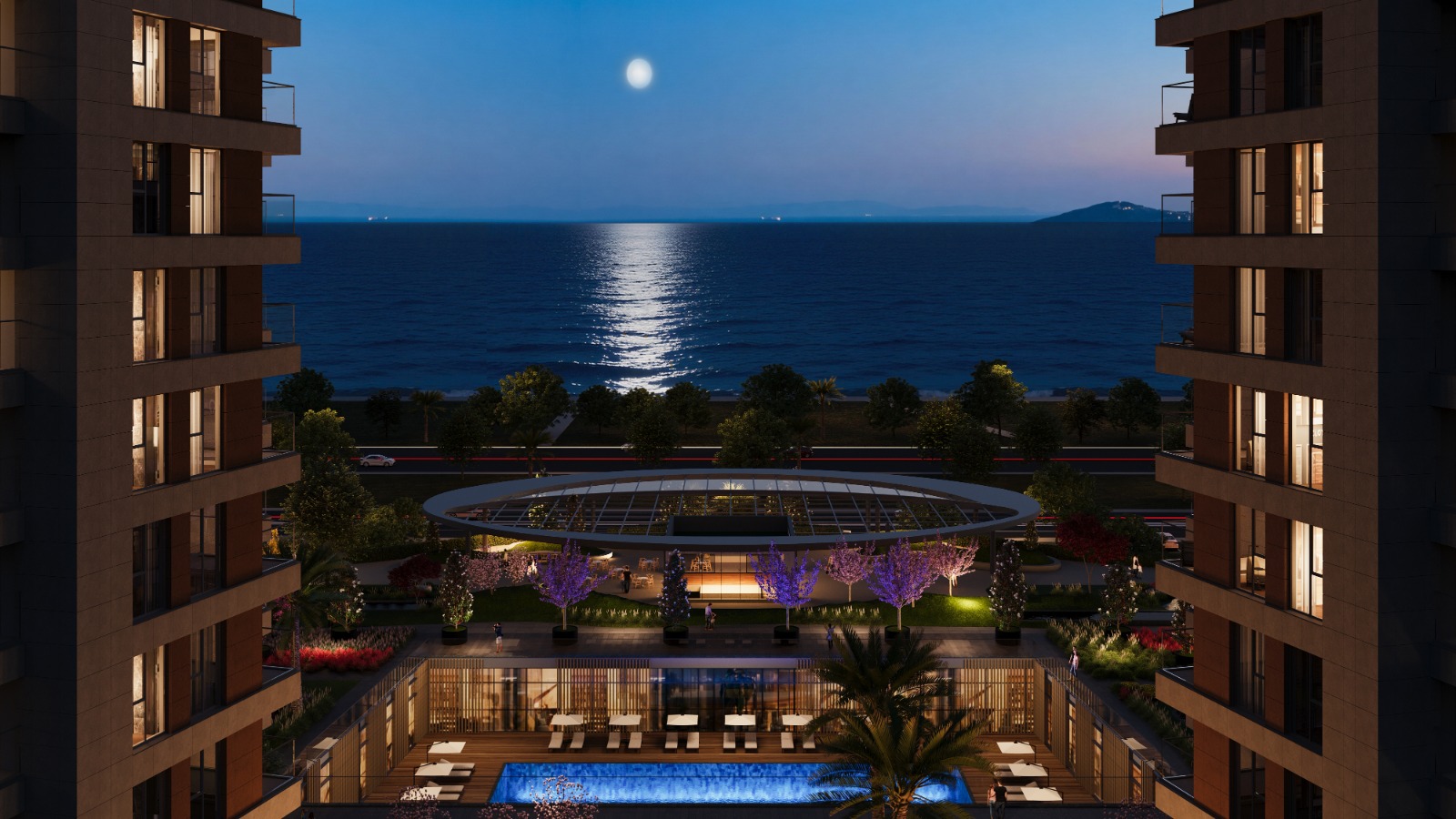 Spacious Coastal Apartments with Marmaray Access in Kartal