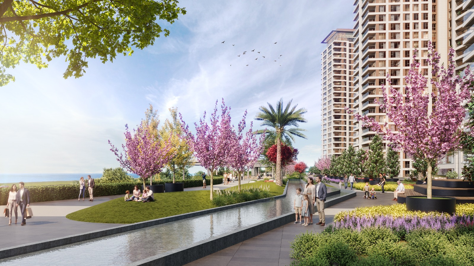 Spacious Coastal Apartments with Marmaray Access in Kartal