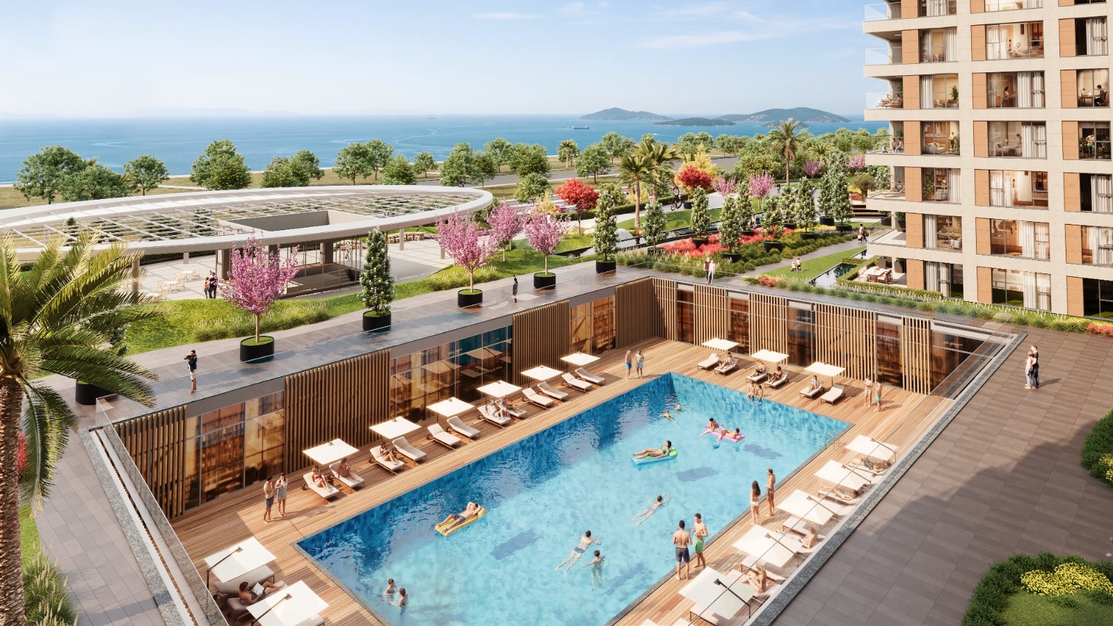 Spacious Coastal Apartments with Marmaray Access in Kartal