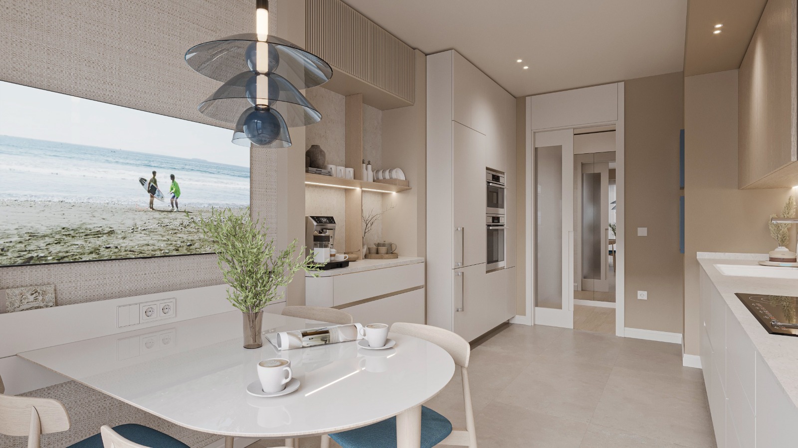 Spacious Coastal Apartments with Marmaray Access in Kartal