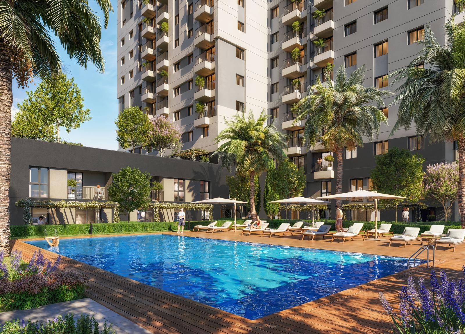 Sunlit Balcony Apartments Steps from the Metro in Basın Ekspres